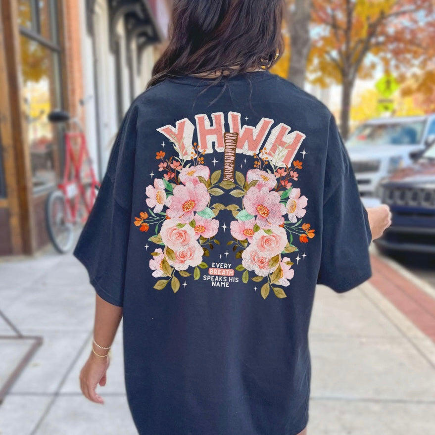 YHWH clear film transfer