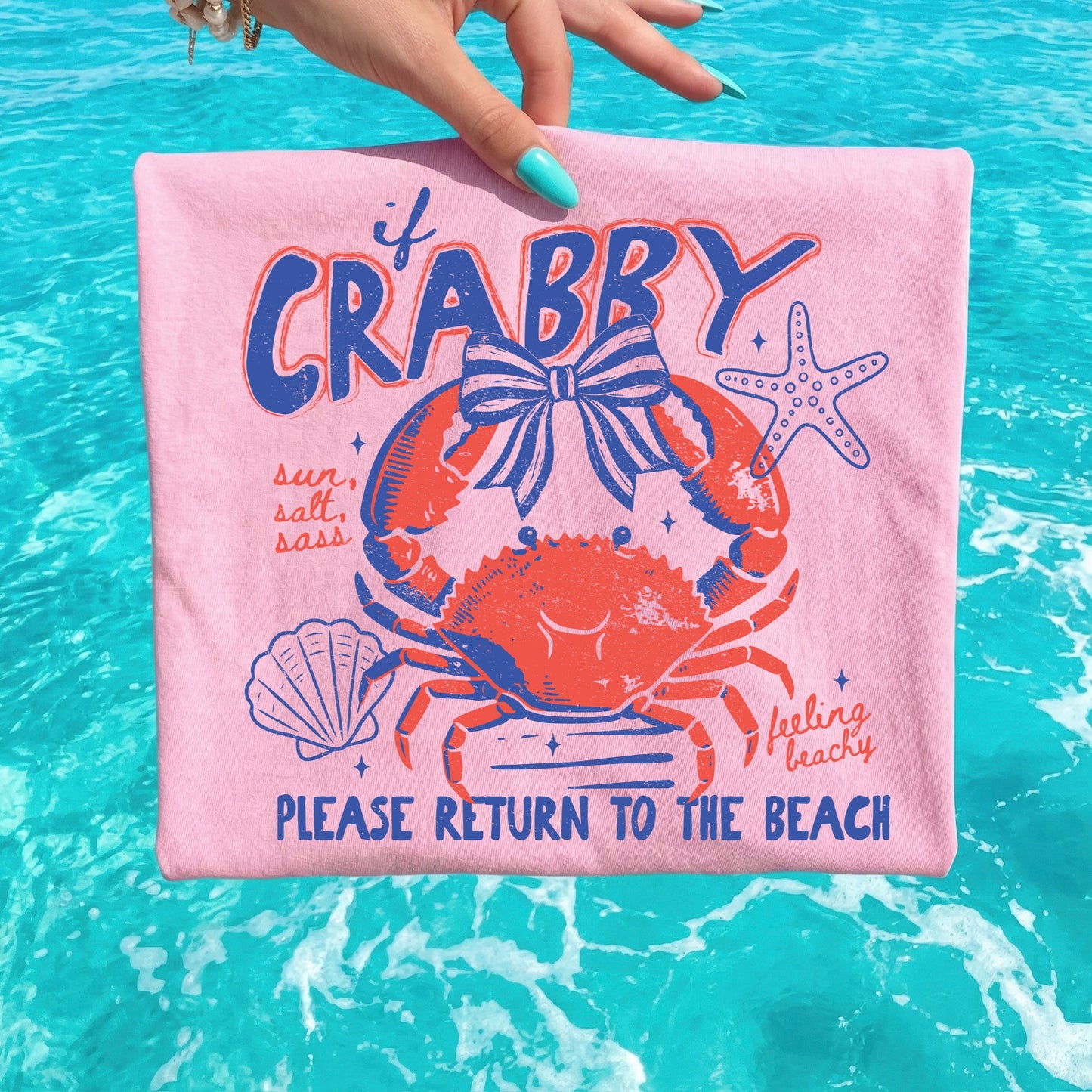 PRE-ORDER 7-10 business days If crabby return to beach DTF