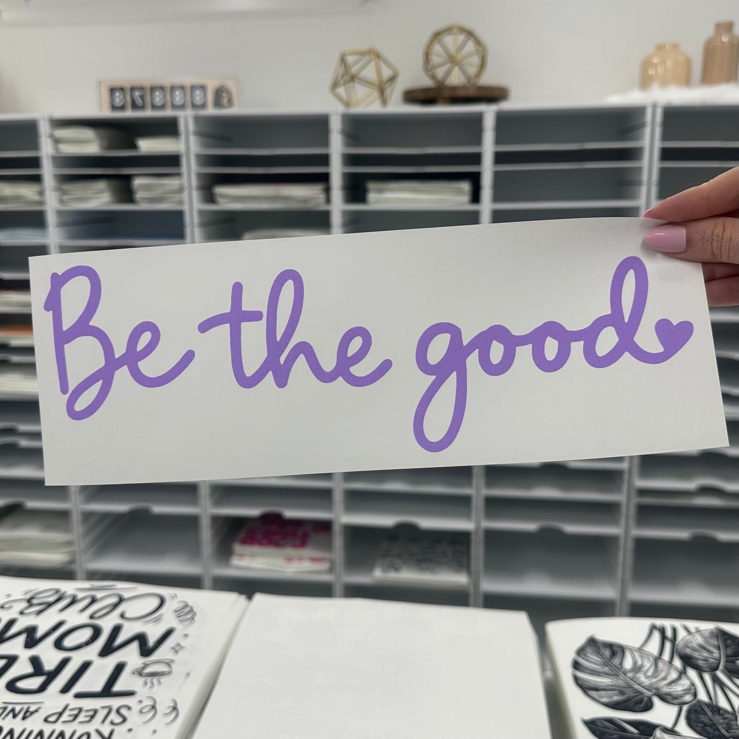 be the good screen print transfer•