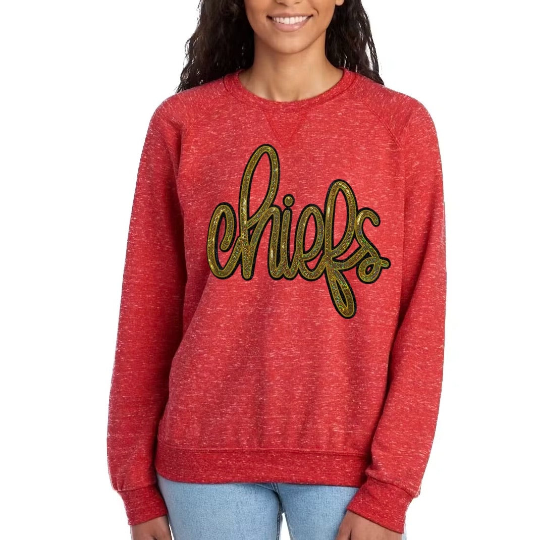 Sequins Patch - chiefs