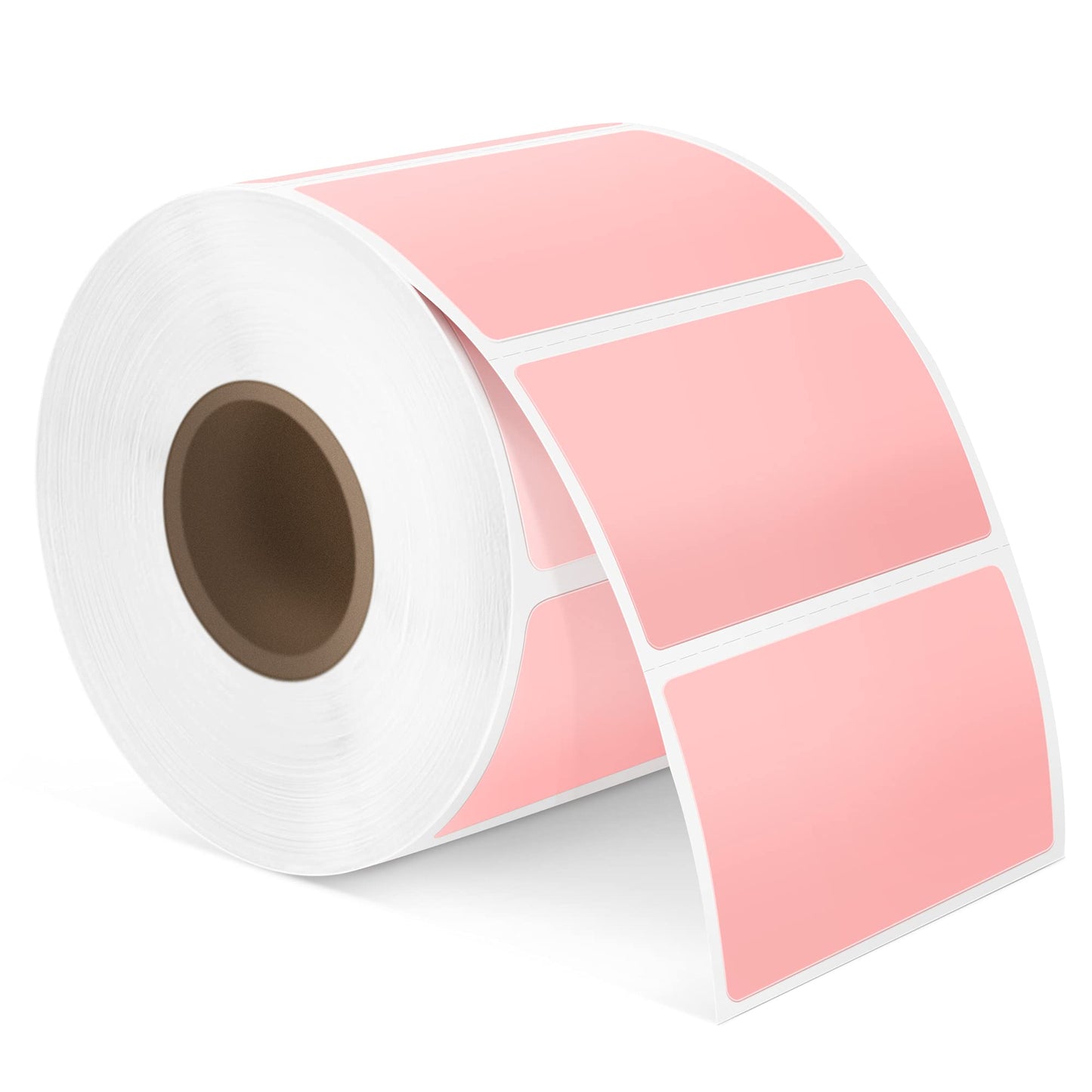 POLONO 2.25”x1.25” Direct Thermal Label, Sticker Labels for Addresses (1000 Labels, Pink)