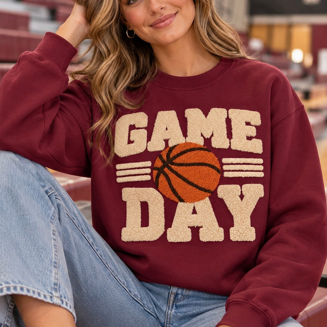 Fluffy Patch - Basketball game day 5-10 biz day tat PRE-ORDER
