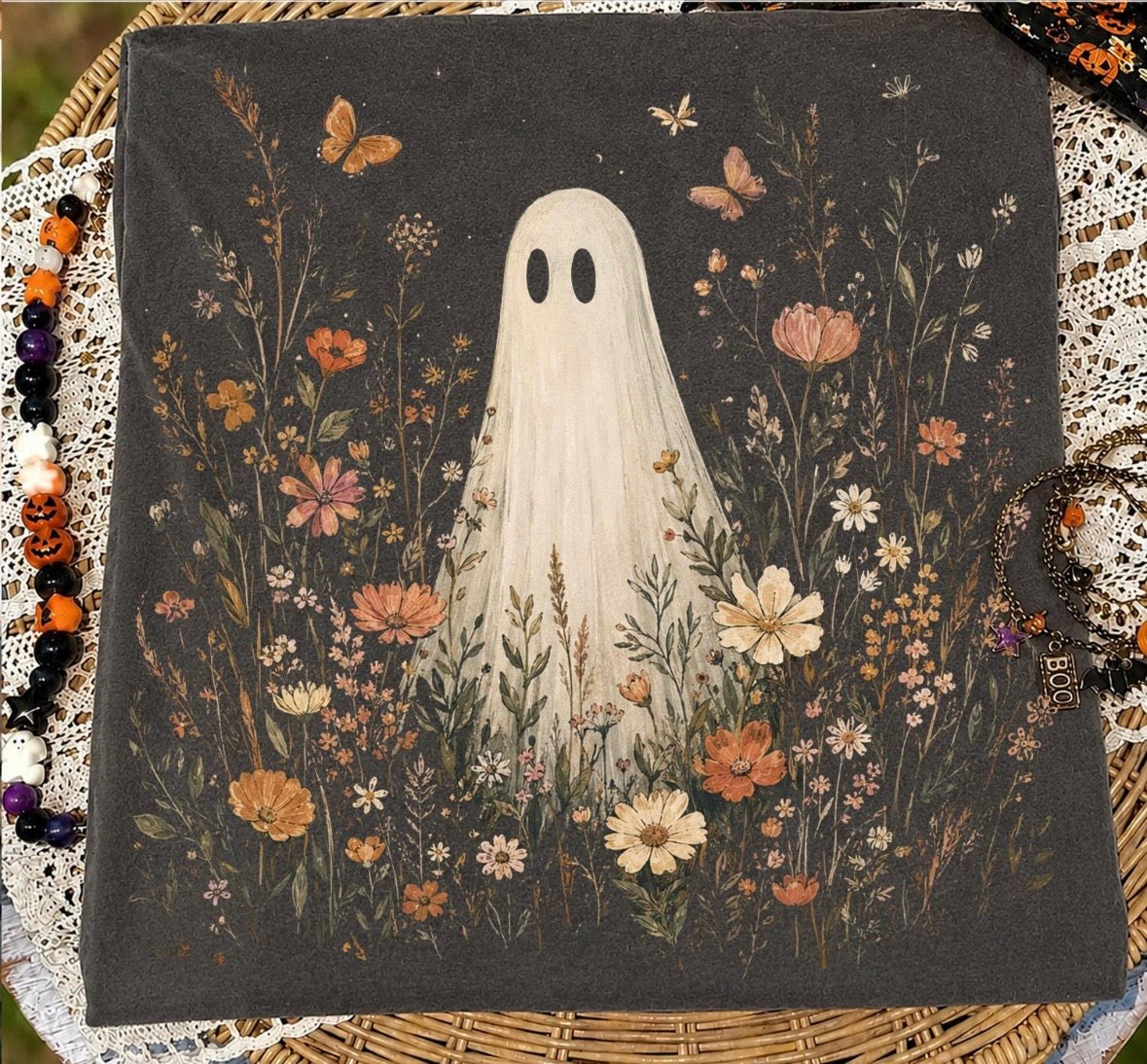 PRE-SALE 5-7 biz day tat floral ghost DTF