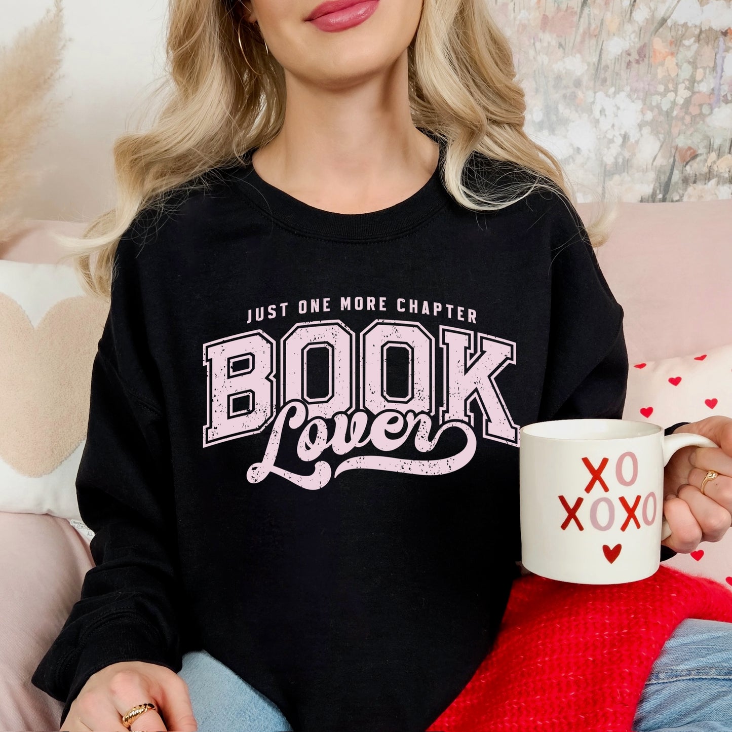 book lover screen print transfer