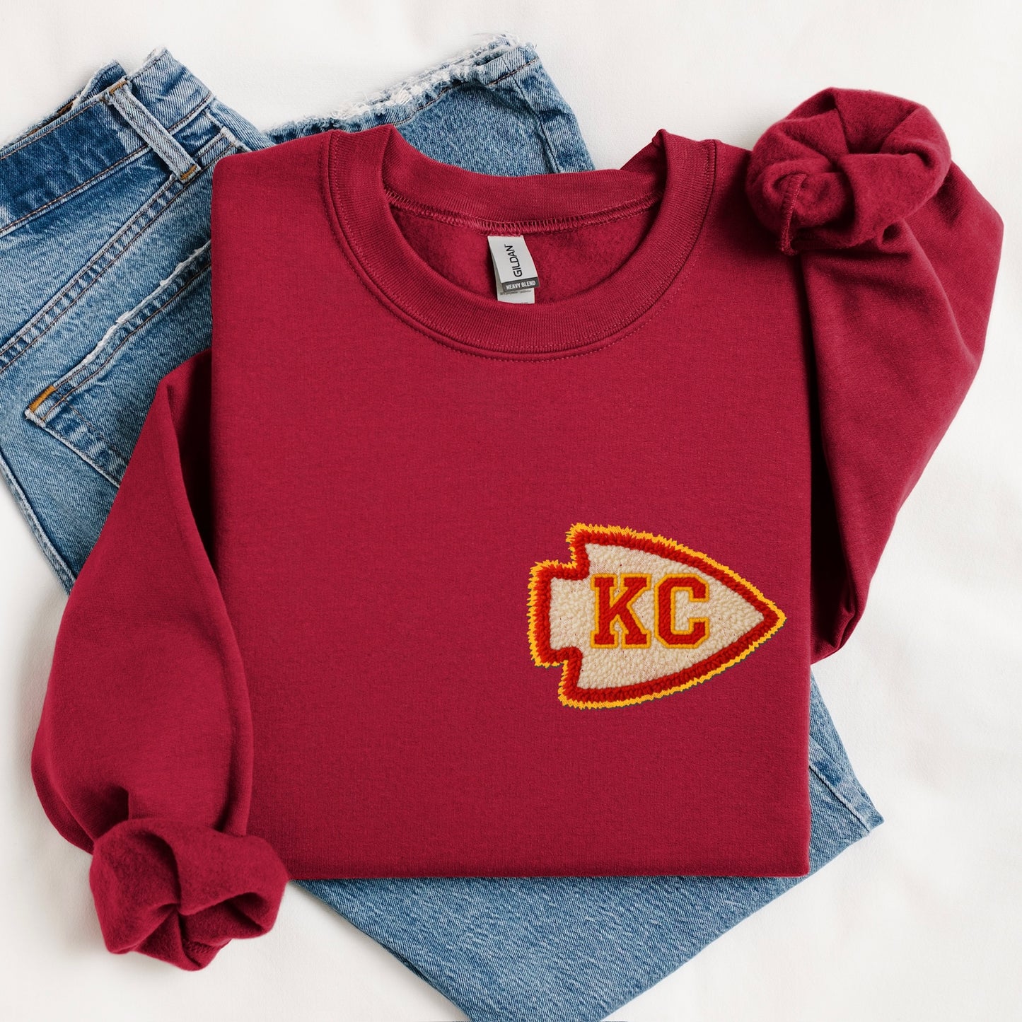 POCKET KC arrowhead faux yarn