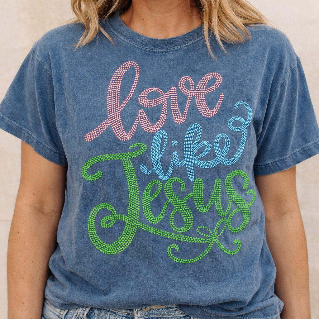 Spangle Transfer - Love like Jesus