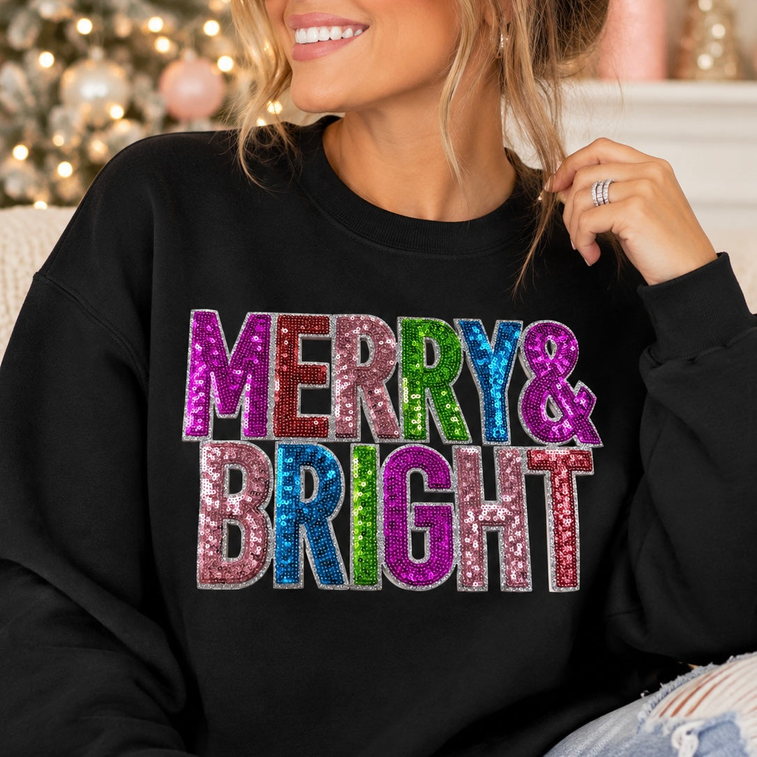 Sequins Patch - Merry & Bright