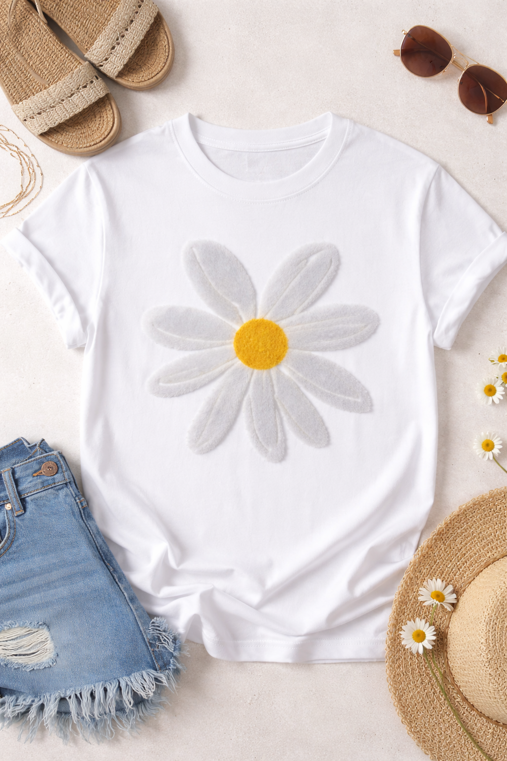 Fluffy Patch - Daisy