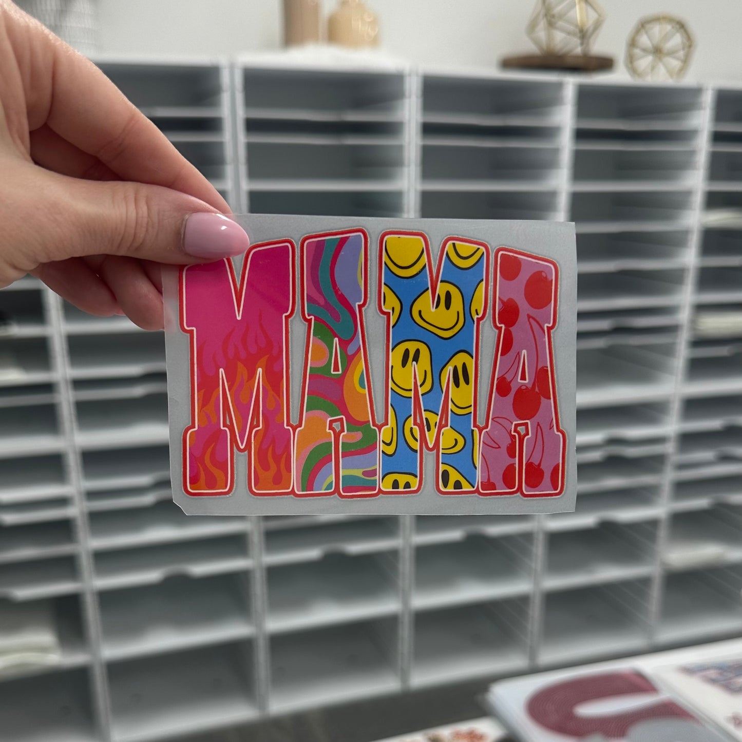 POCKET clear film transfer MAMA