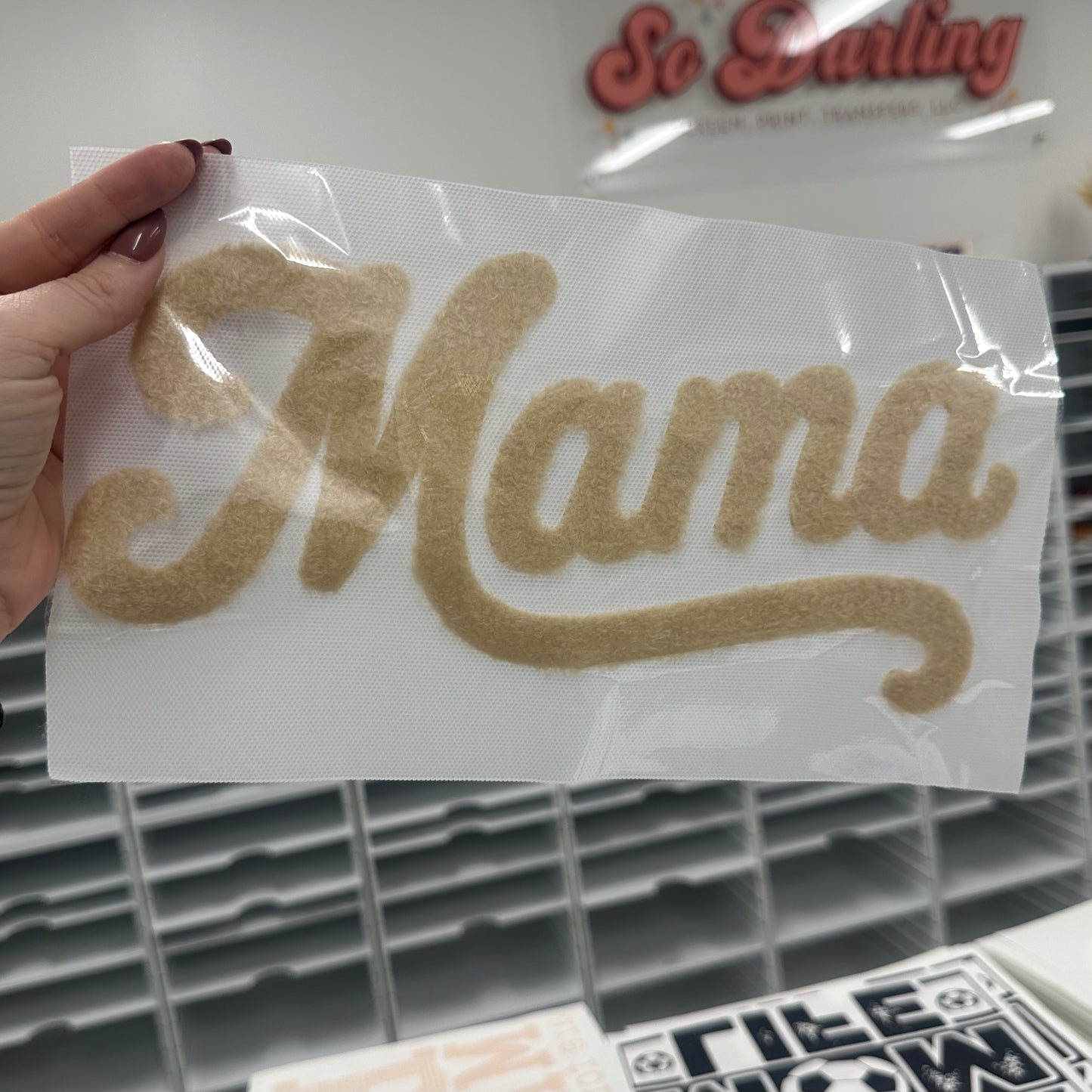 Fluffy Patch - Mama TAN