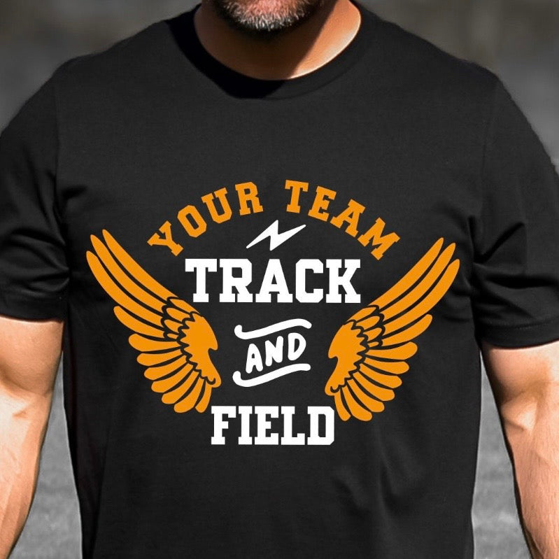 semi-custom TRACK & FIELD mascot (design set up only)