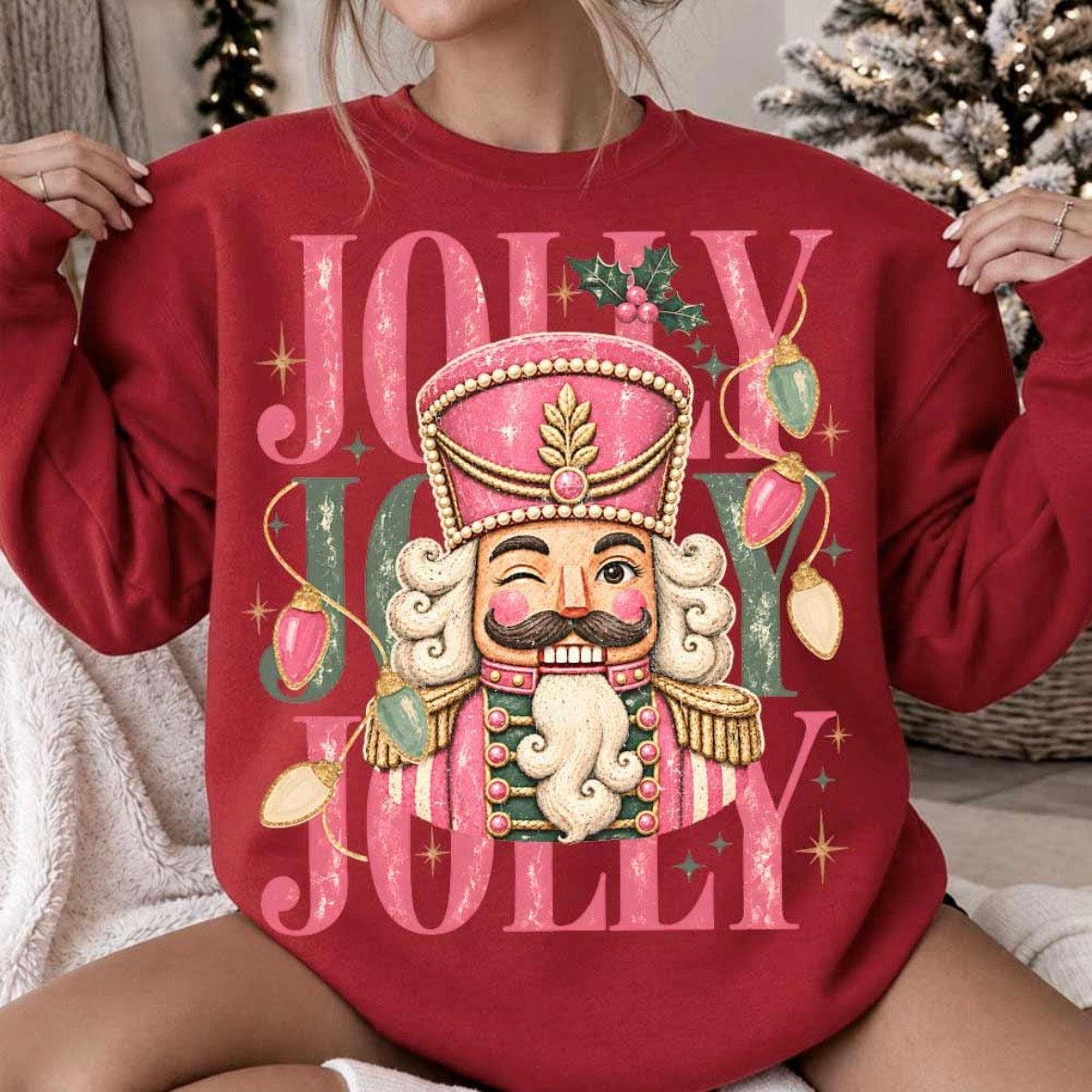 Jolly Nutcracker DTF PRE-ORDER 5-7 biz day tat