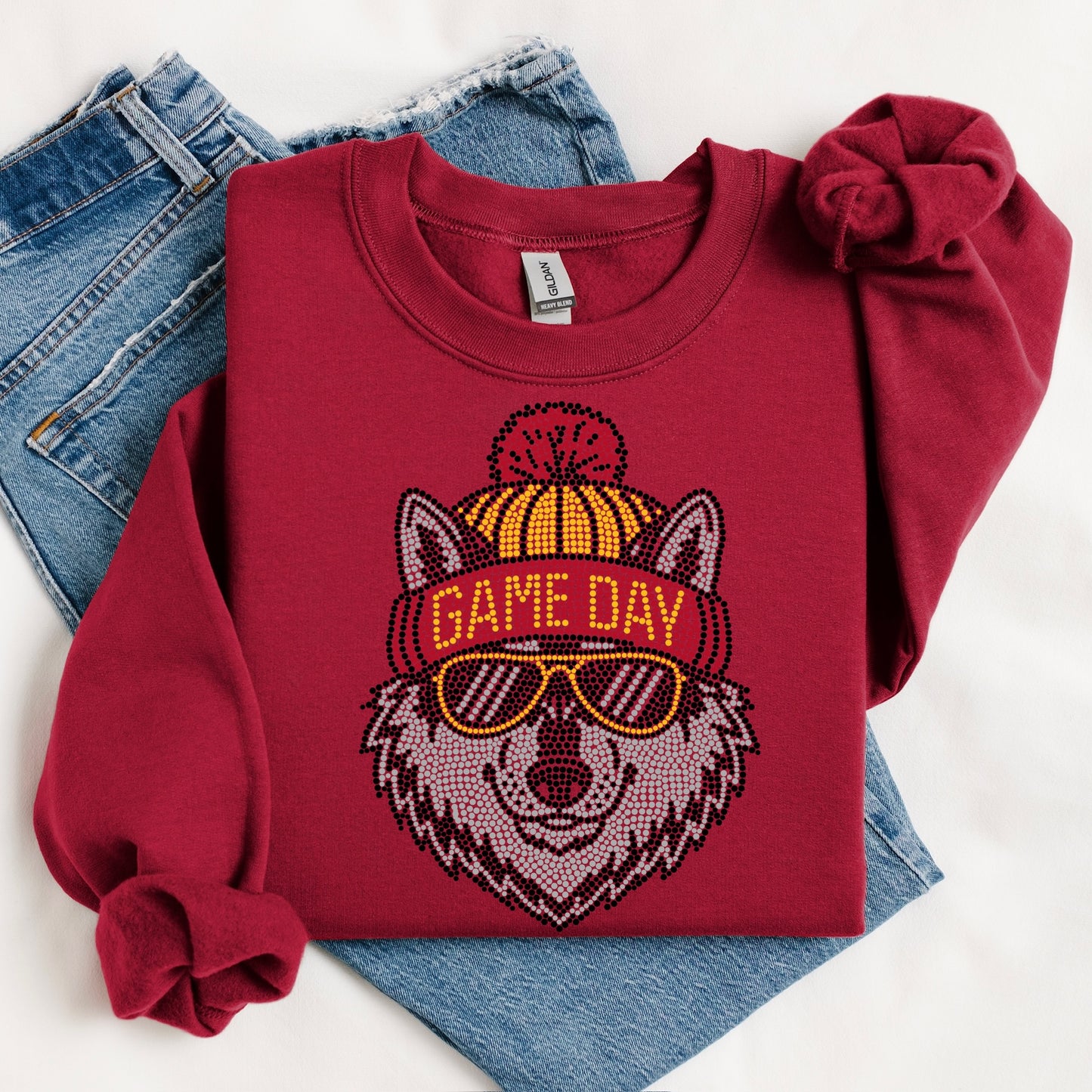 Spangle Transfer - vintage KC wolf•