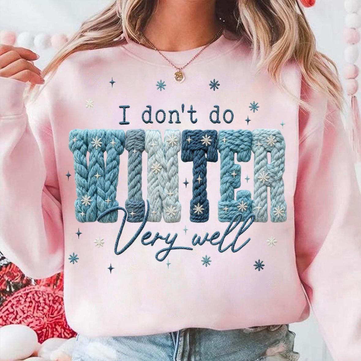 I dont do winter very well clear film screen print