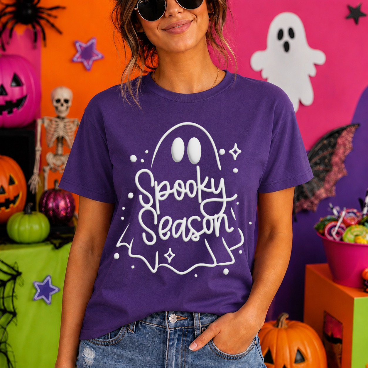 PUFF PRINT spooky season
