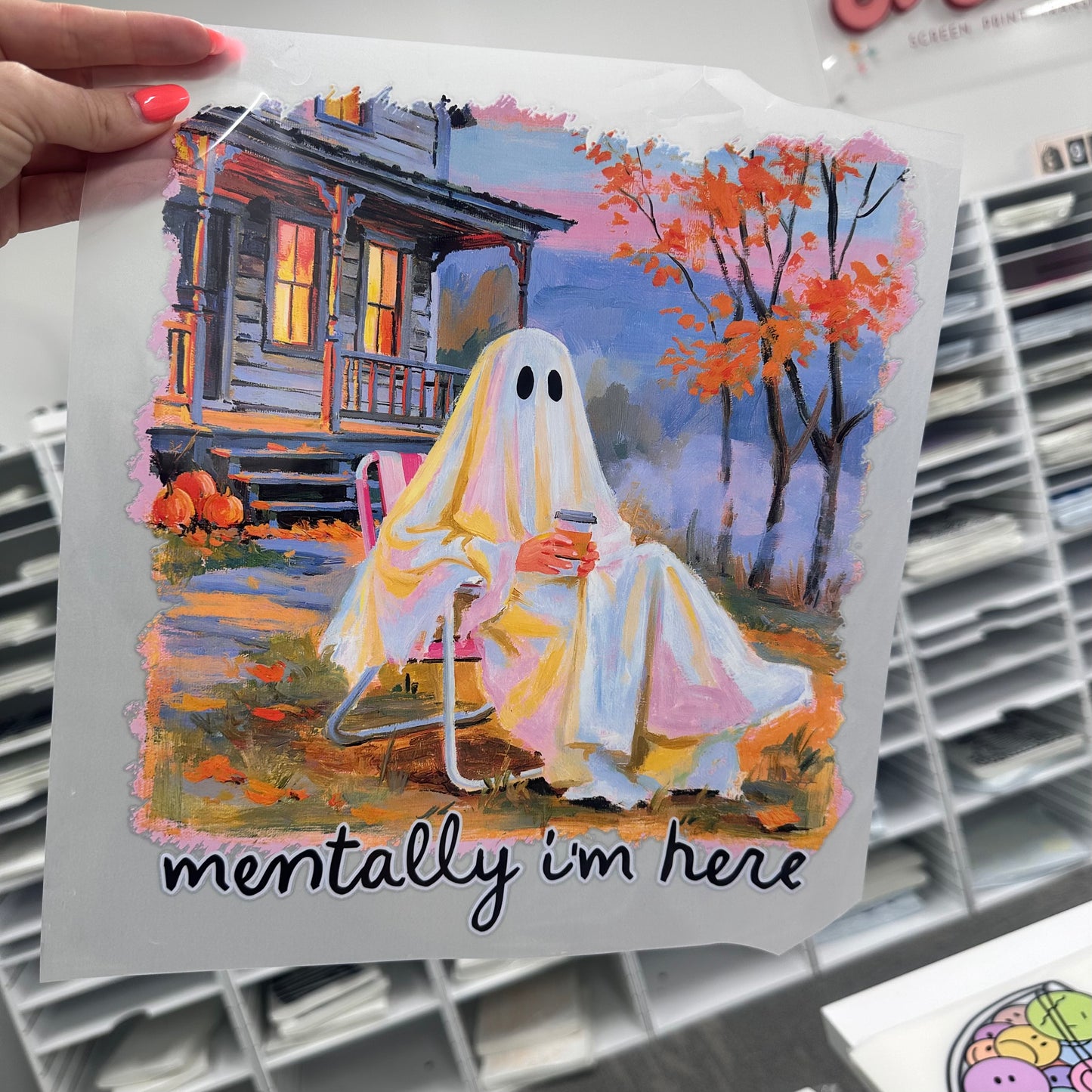 PRE-ORDER 5-7 biz day tat mentally im here DTF
