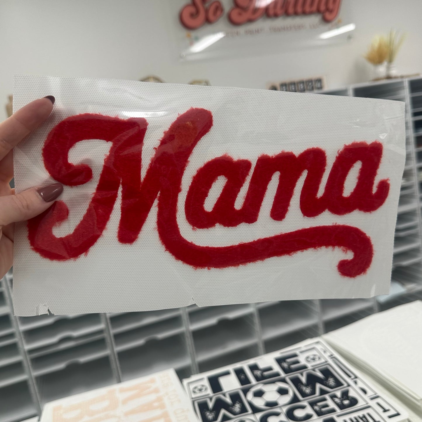 Fluffy Patch - Mama RED