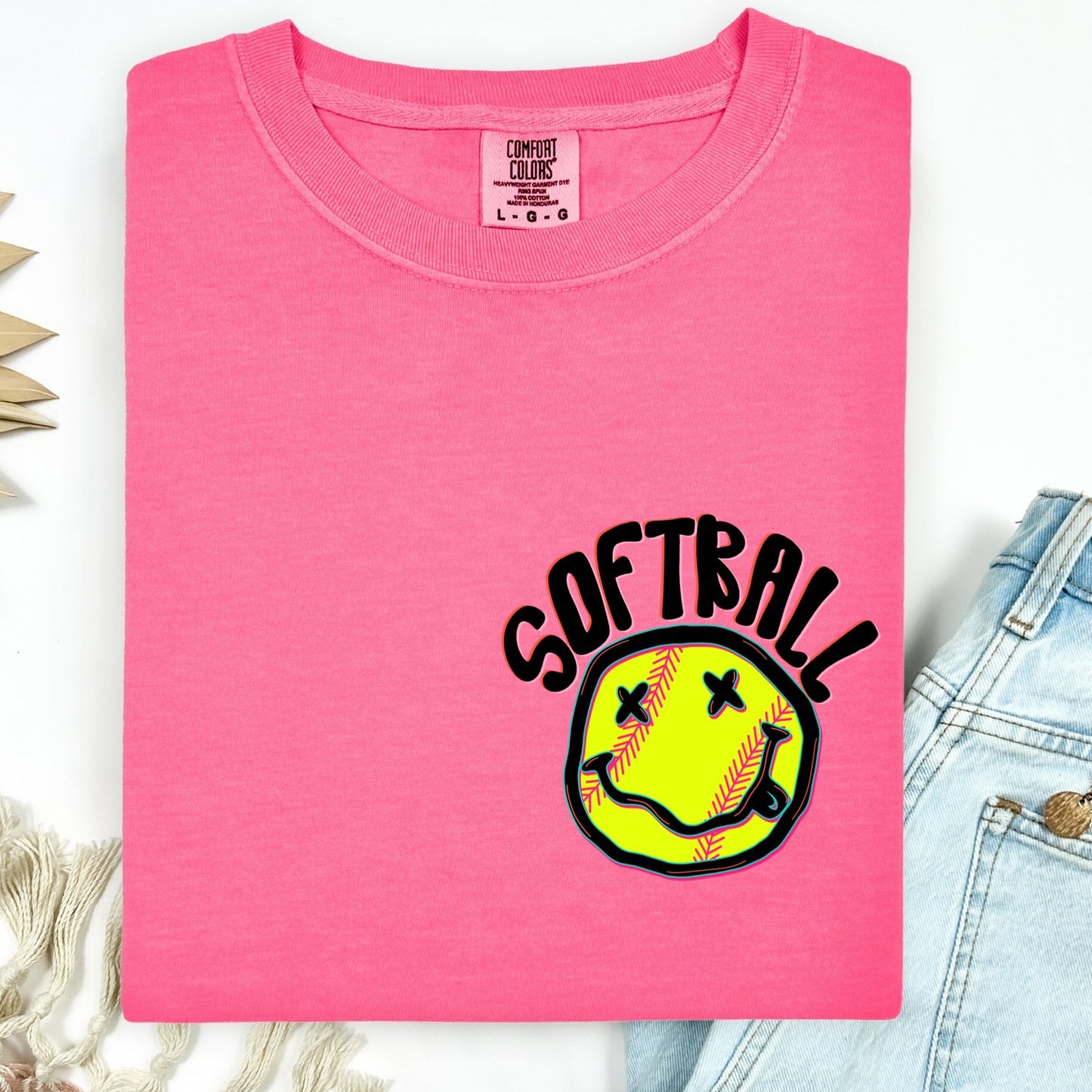 POCKET softball smile transfer