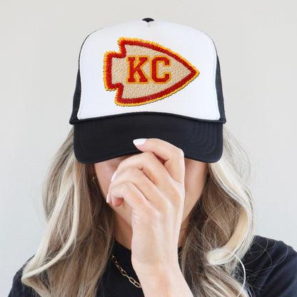 POCKET KC arrowhead faux yarn