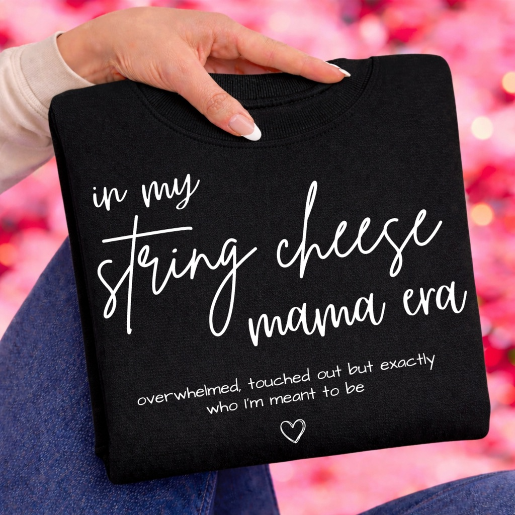 string cheese mama era screen print transfer•