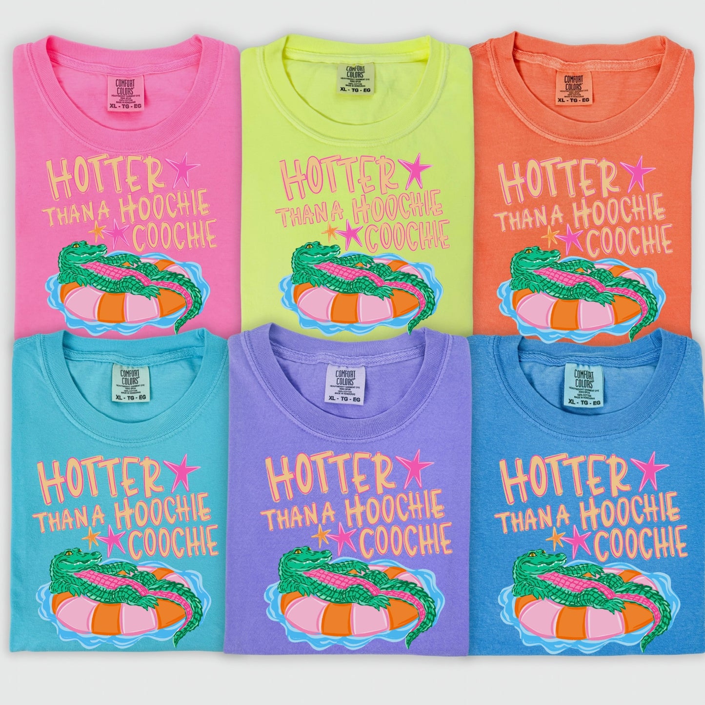 PRE-ORDER hotter than a hoochie coochie DTF 7-10 biz day turnaround