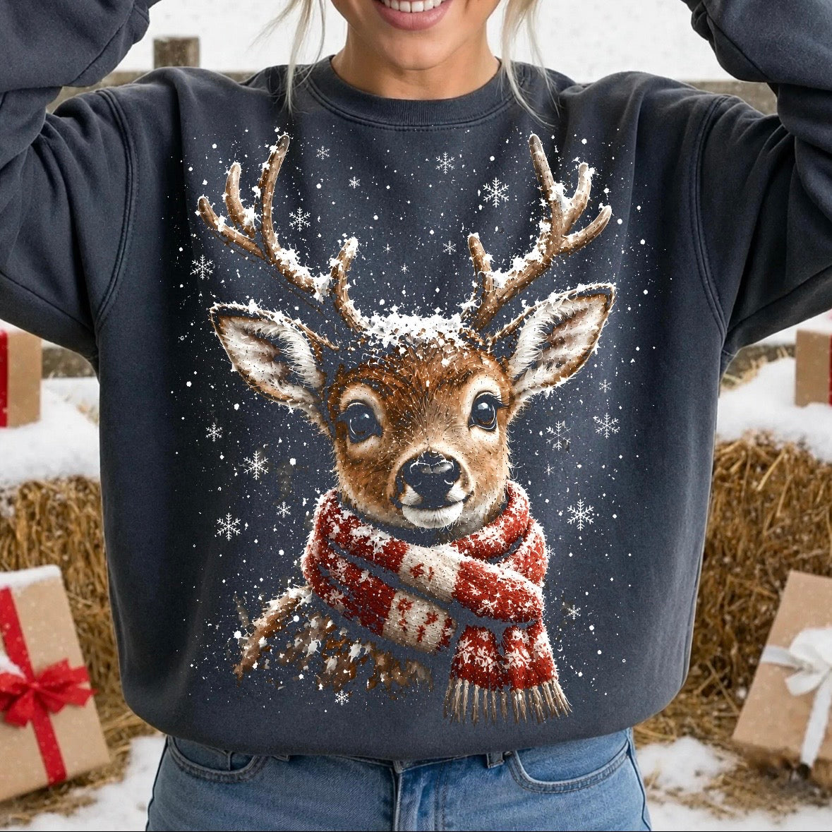 reindeer knockout DTF PRE-ORDER 5-7 BIZ DAY TAT