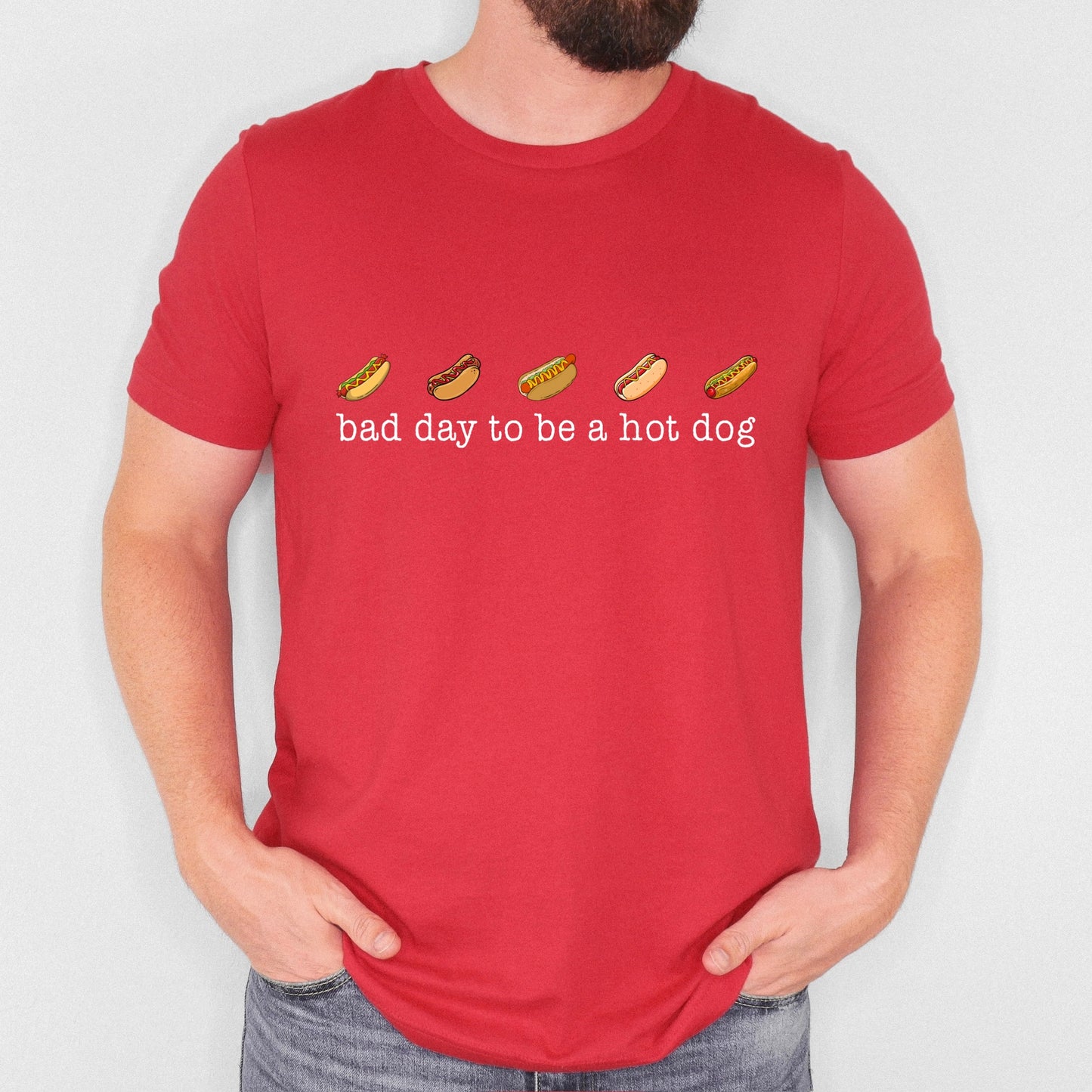 PRE-ORDER 7-10 business day bad day to be a hot dog DTF