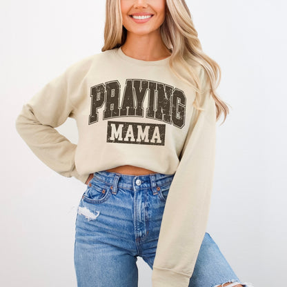 praying mama screen print transfer•