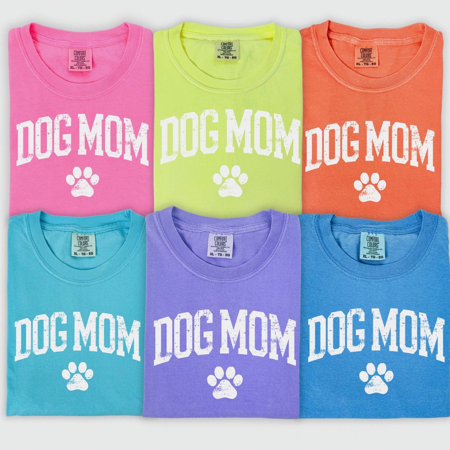 dog mom screen print transfer