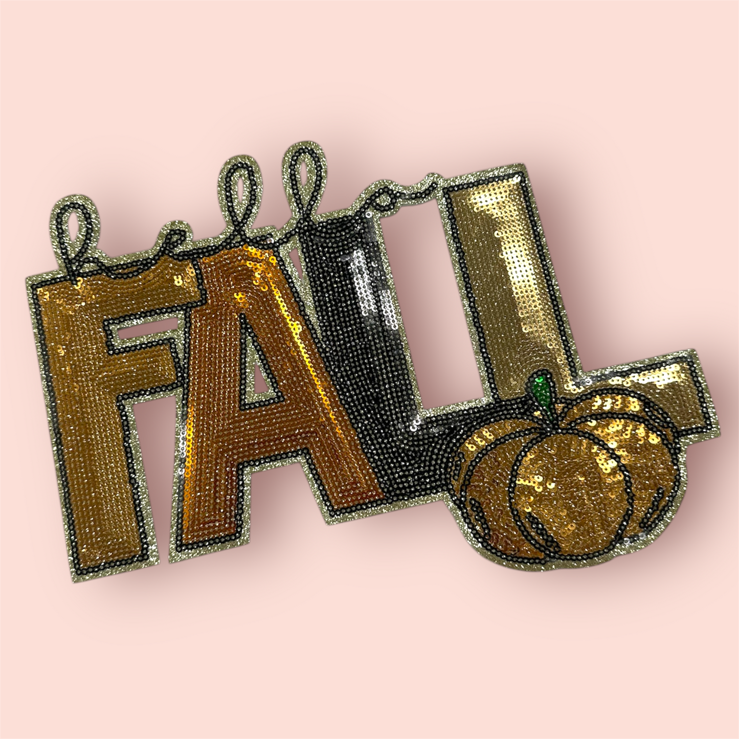 Sequins Patch - Hello Fall