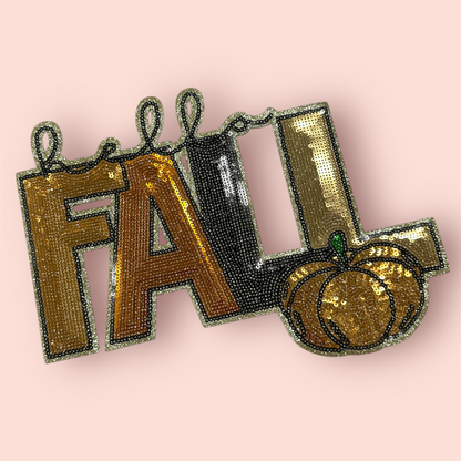 Sequins Patch - Hello Fall