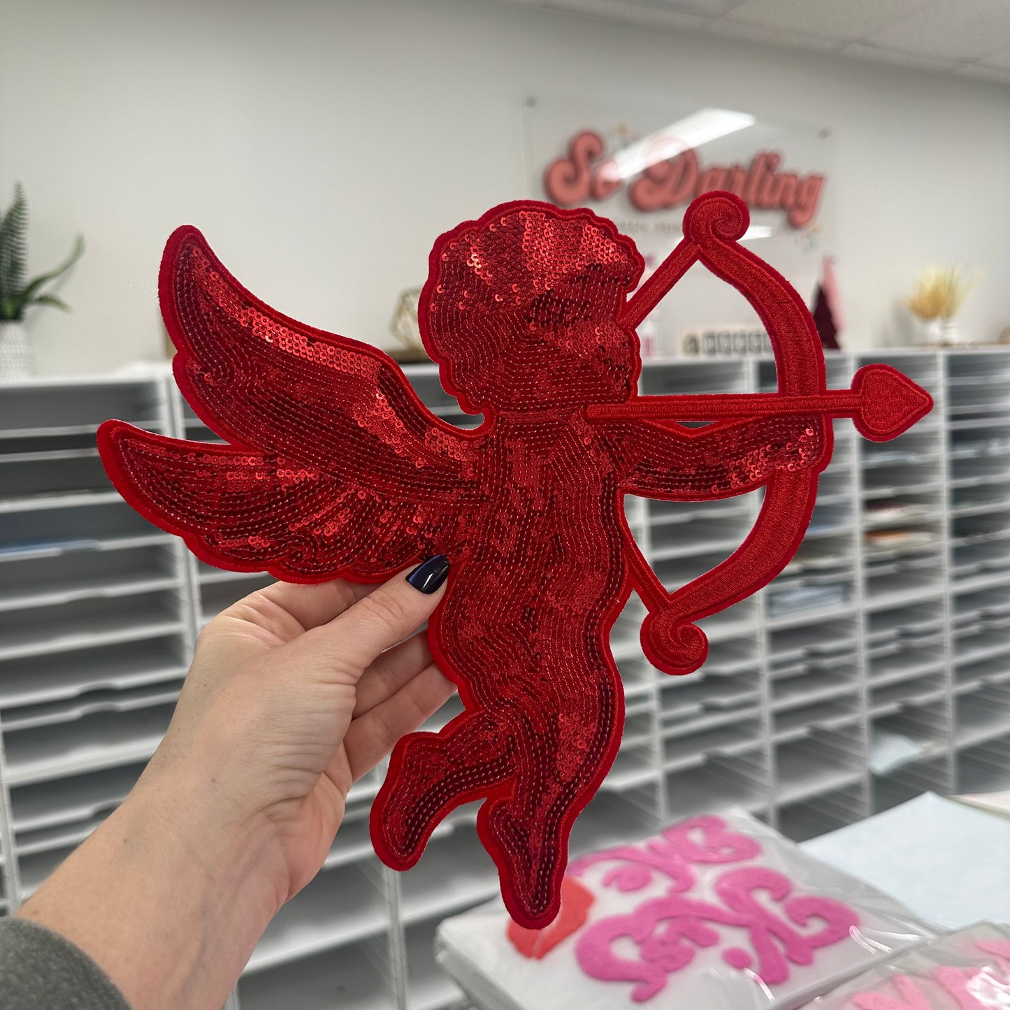 Sequins Patch - Cupid