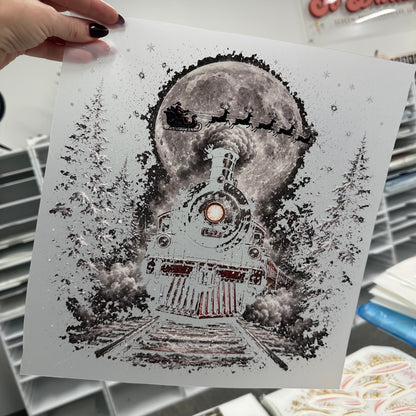 knockout polar express train DTF 300° 5-10 biz day tat PRE-ORDER