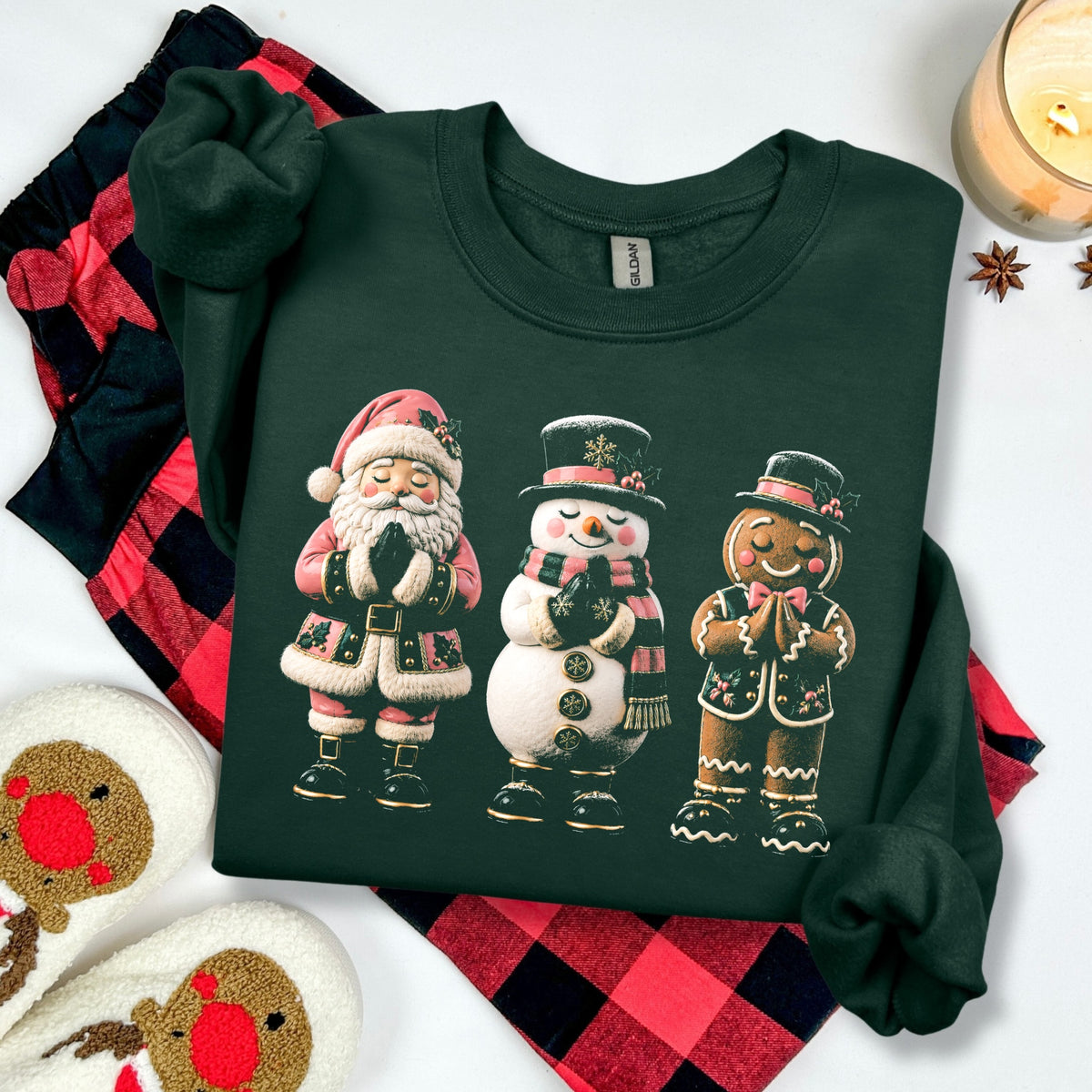 PRE-ORDER knockout christmas trio DTF 5-7 biz day tat