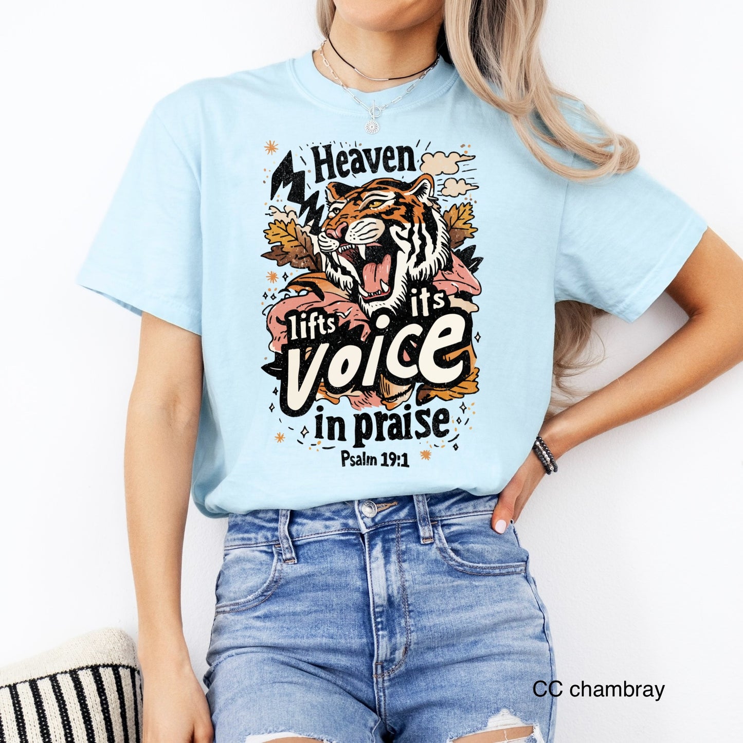 heaven lifts its voice clear film screen print