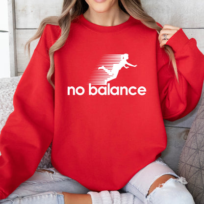 No Balance screen print transfer•