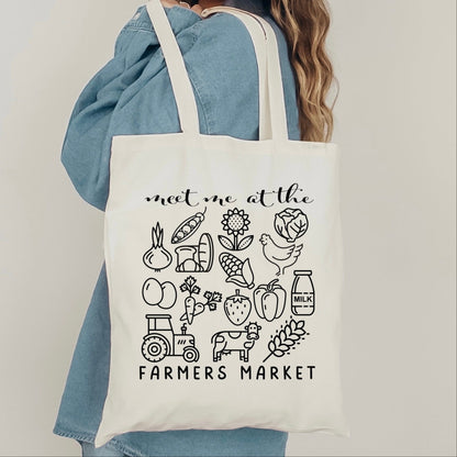 MEET ME AT THE FARMERS MARKET SCREEN PRINT TRANSFER