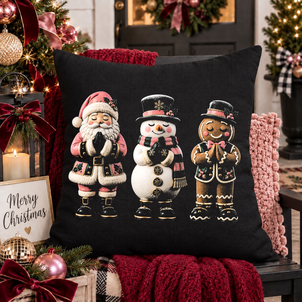 PRE-ORDER knockout christmas trio DTF 5-7 biz day tat