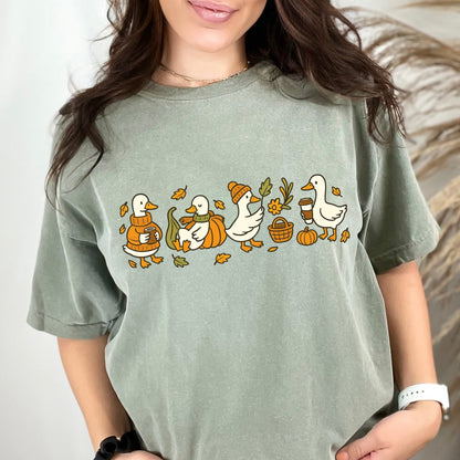 PRE-ORDER 5-7 biz day tat autumn geese DTF