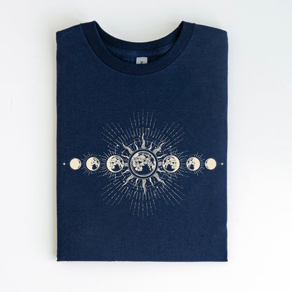 SUN/MOON PHASES screen print transfer