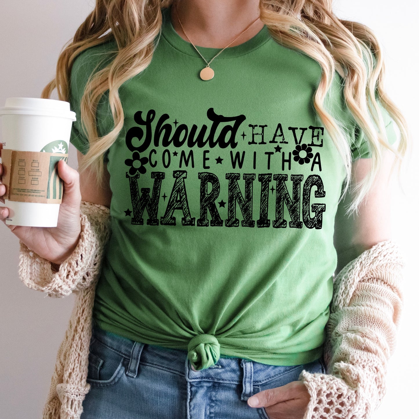 should have come with a warning screen print transfer•