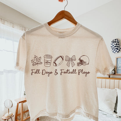 fall days & football plays screen print transfer•