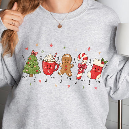 PRE-ORDER Christmas doodles DTF 5-7 biz day tat