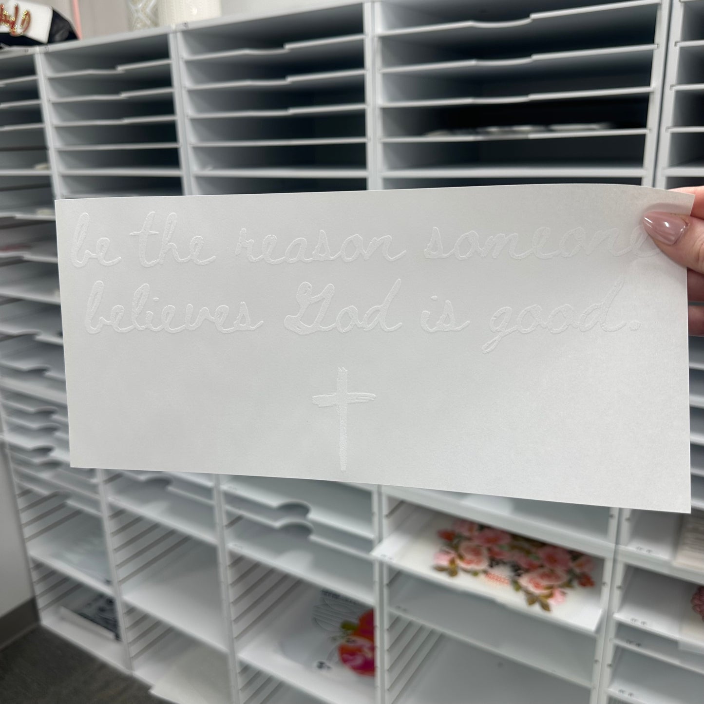 Be the reason screen print transfer