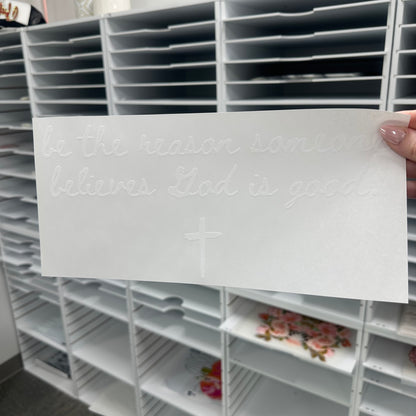 Be the reason screen print transfer