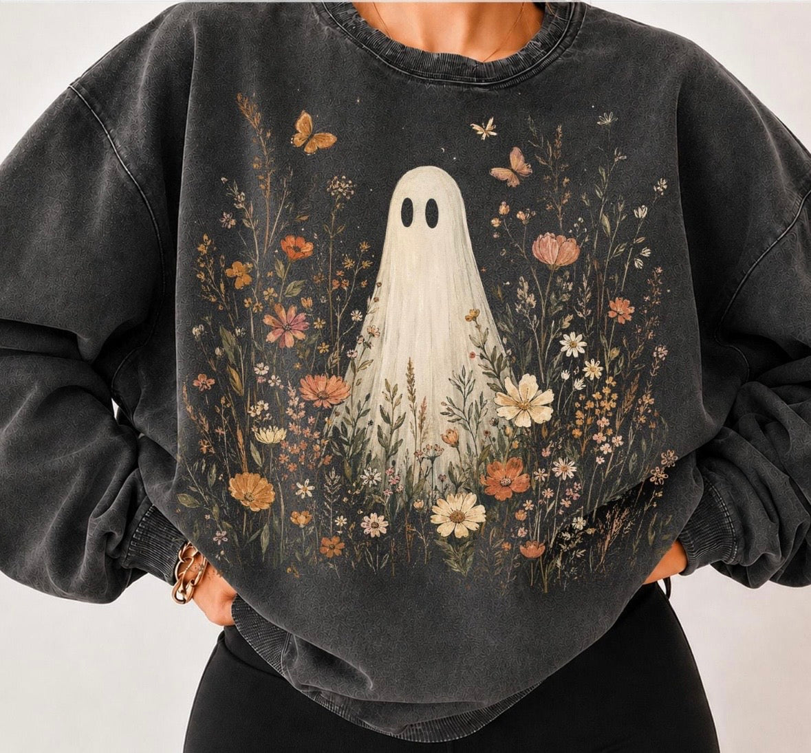PRE-SALE 5-7 biz day tat floral ghost DTF