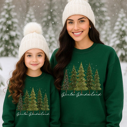 winter wonderland yarn clear film screen print