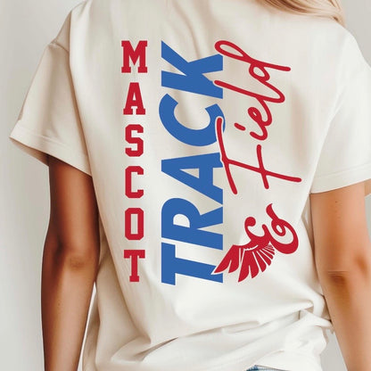 semi-custom TRACK & FIELD mascot (design set up only)