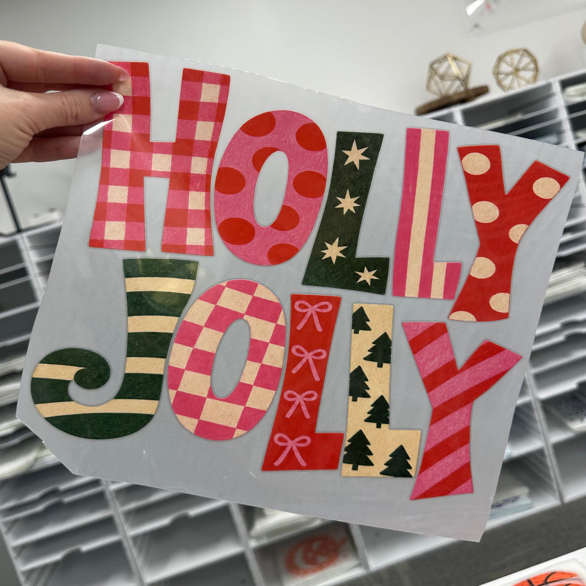 PRE- ORDER holly jolly DTF 5-10 biz day tat