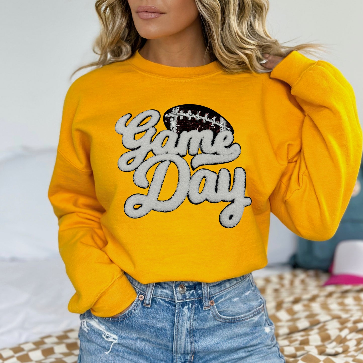 Chenille Patch - Football Game Day